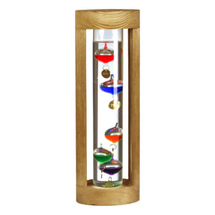 Lily's Home front view showing full Galileo thermometer and decorative appeal