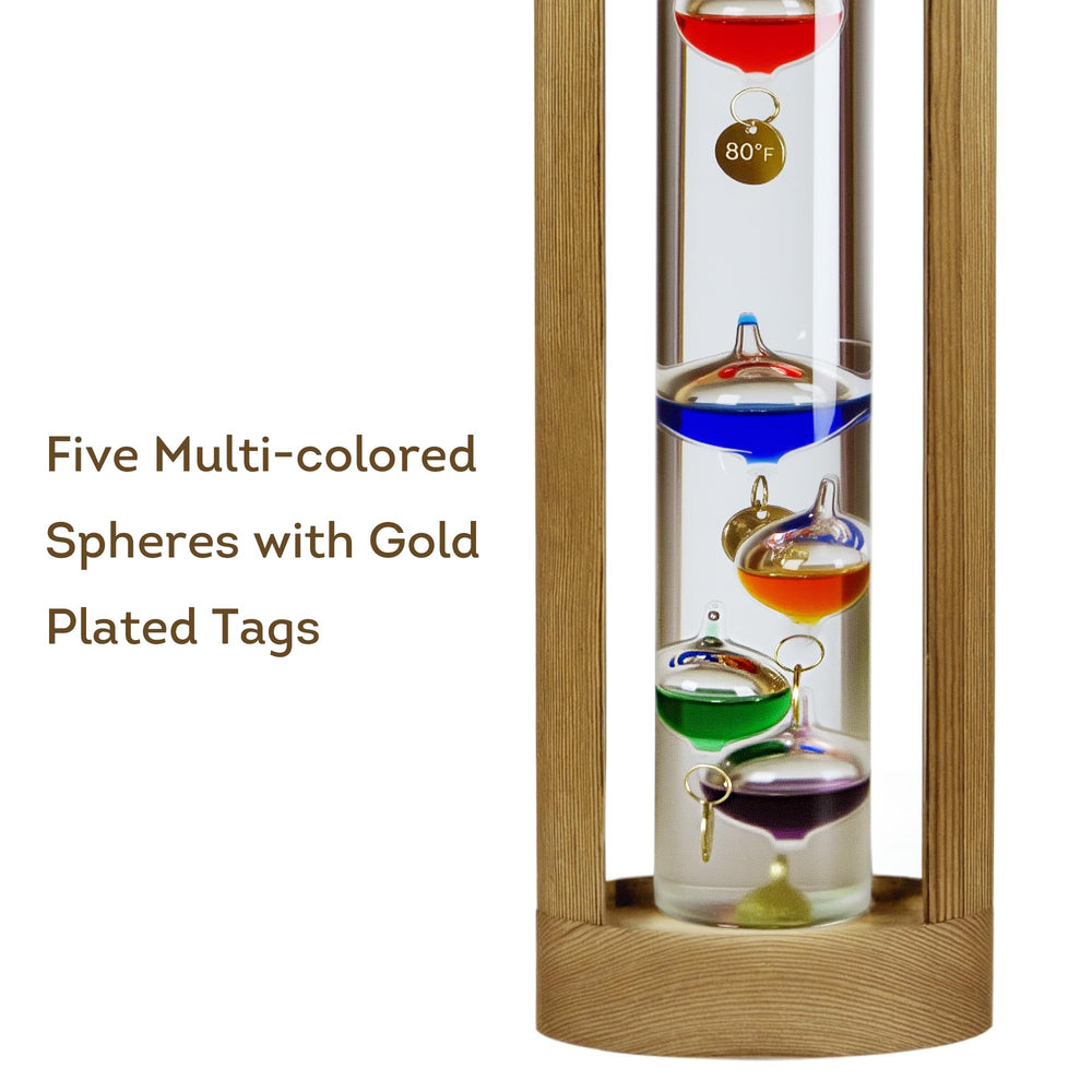 Lily's Home gold-plated tag and scale close-up for clear numeric indication