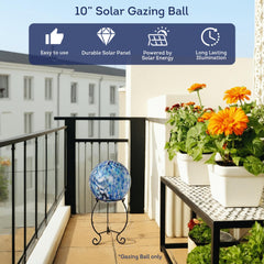 Lily's Home top view showing solar panel and easy installation benefit