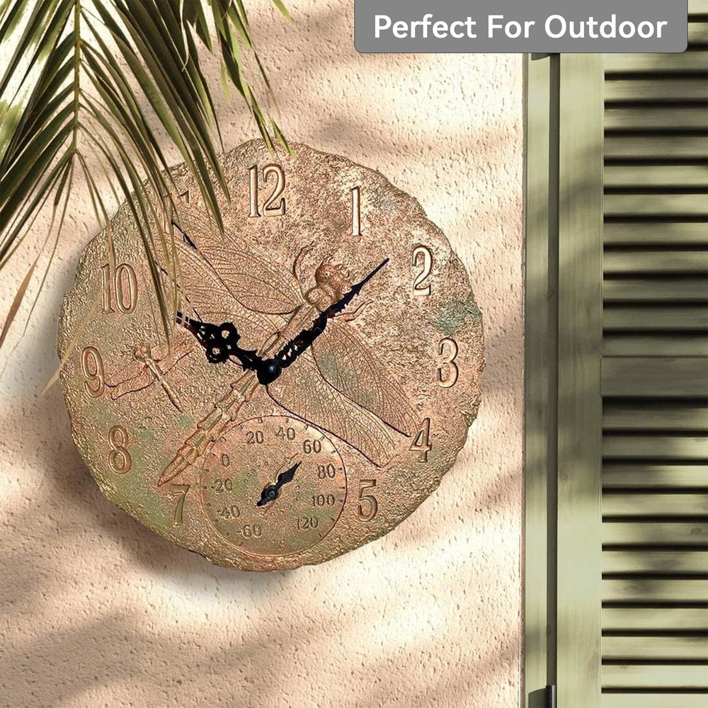 Lily's Home polyresin texture close-up showing durable weatherproof finish benefit