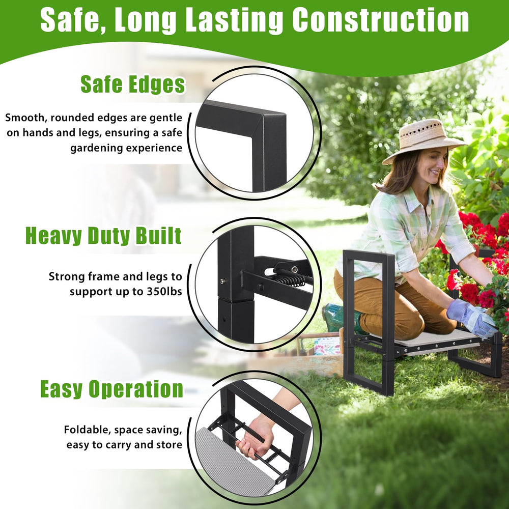 Lilyvane seat mode used for potting to ease back fatigue benefit
