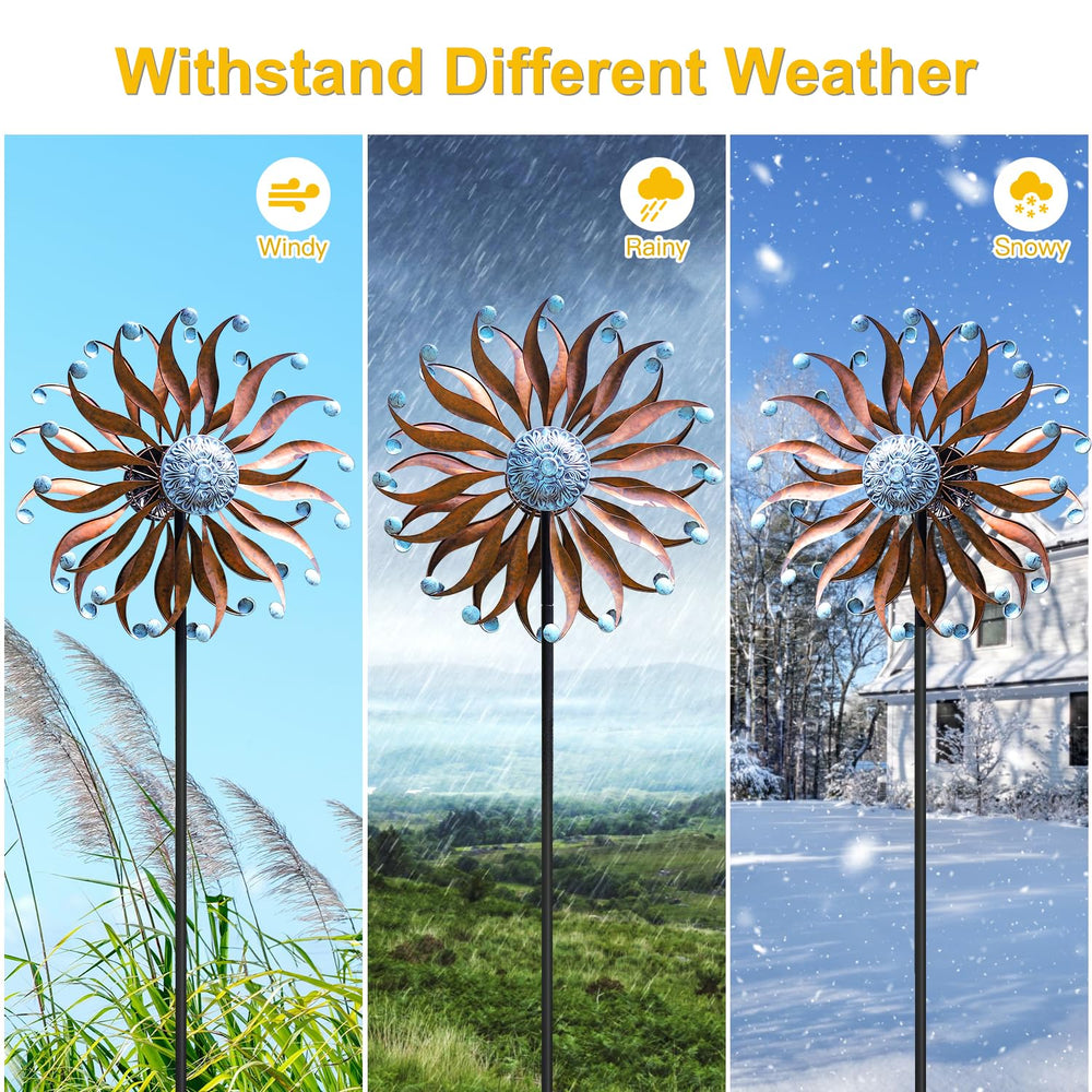 LimeHill antique copper finish on blade highlighting weather-resistant coat