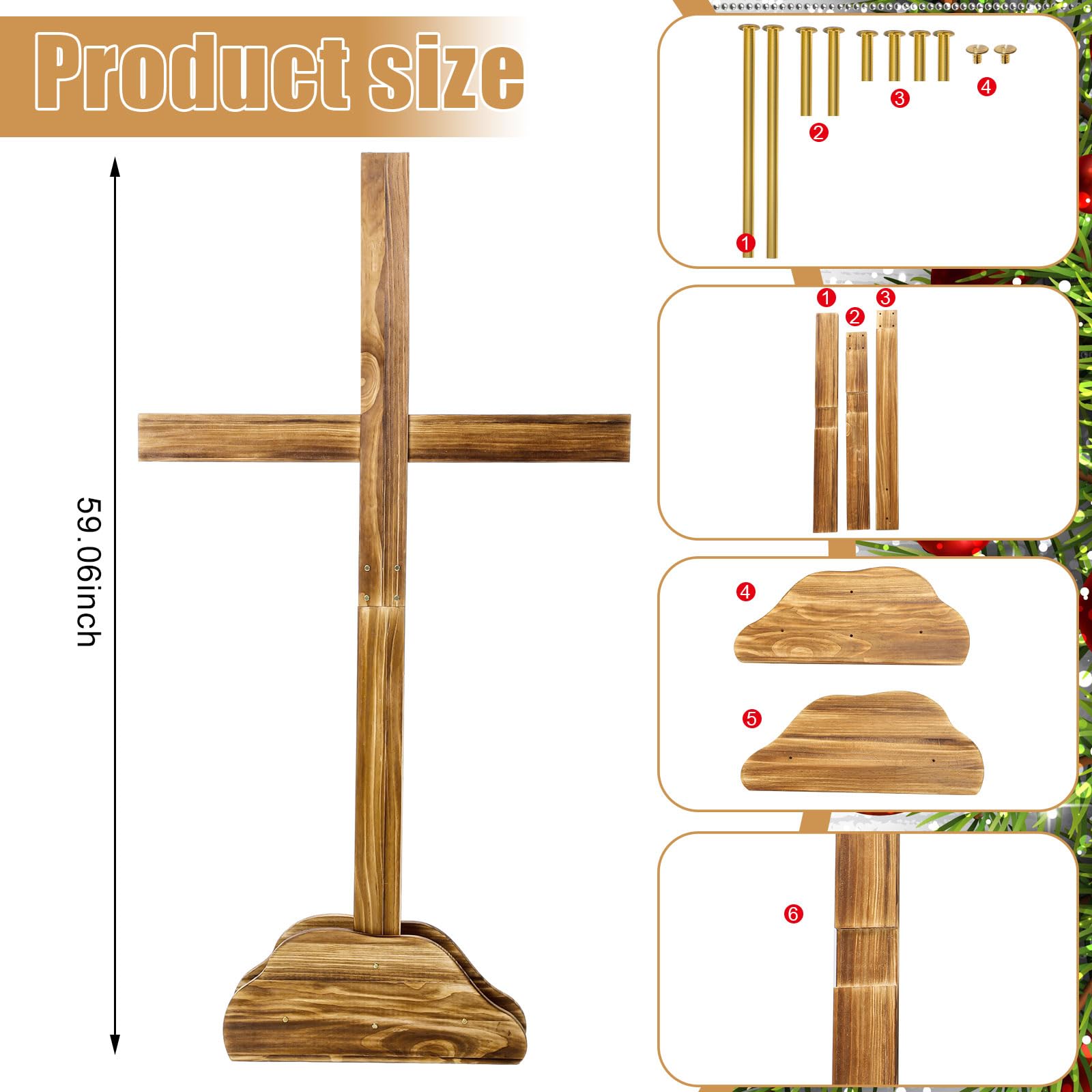 Lineshading hill-style base detail showing support design for stable outdoor placement