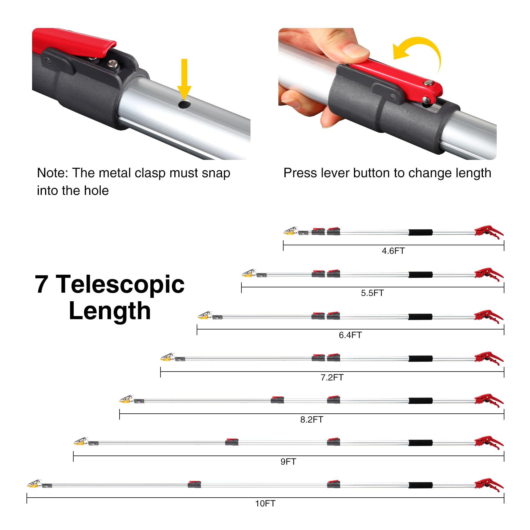 Lineslife close-up of 13-inch carbon steel blade highlighting sharpness and durability