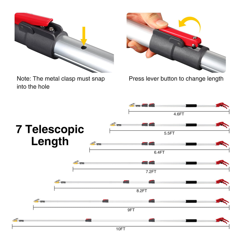 Lineslife close-up of 13-inch carbon steel blade highlighting sharpness and durability