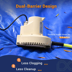 LINGXIAO discharge connection with hose adapter for easy hookup benefit