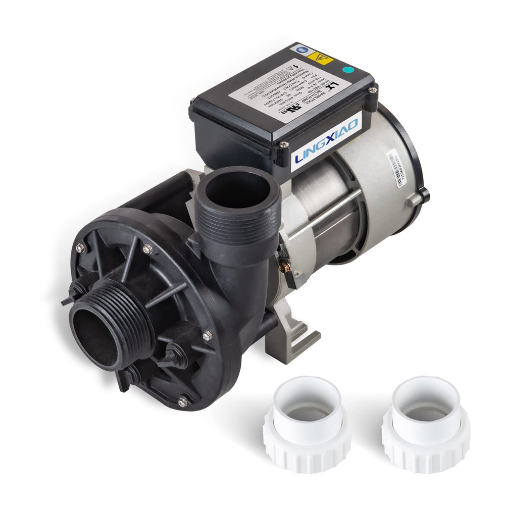 LINGXIAO WBC150 front view showing pump body and inlet for easy identification and replacement