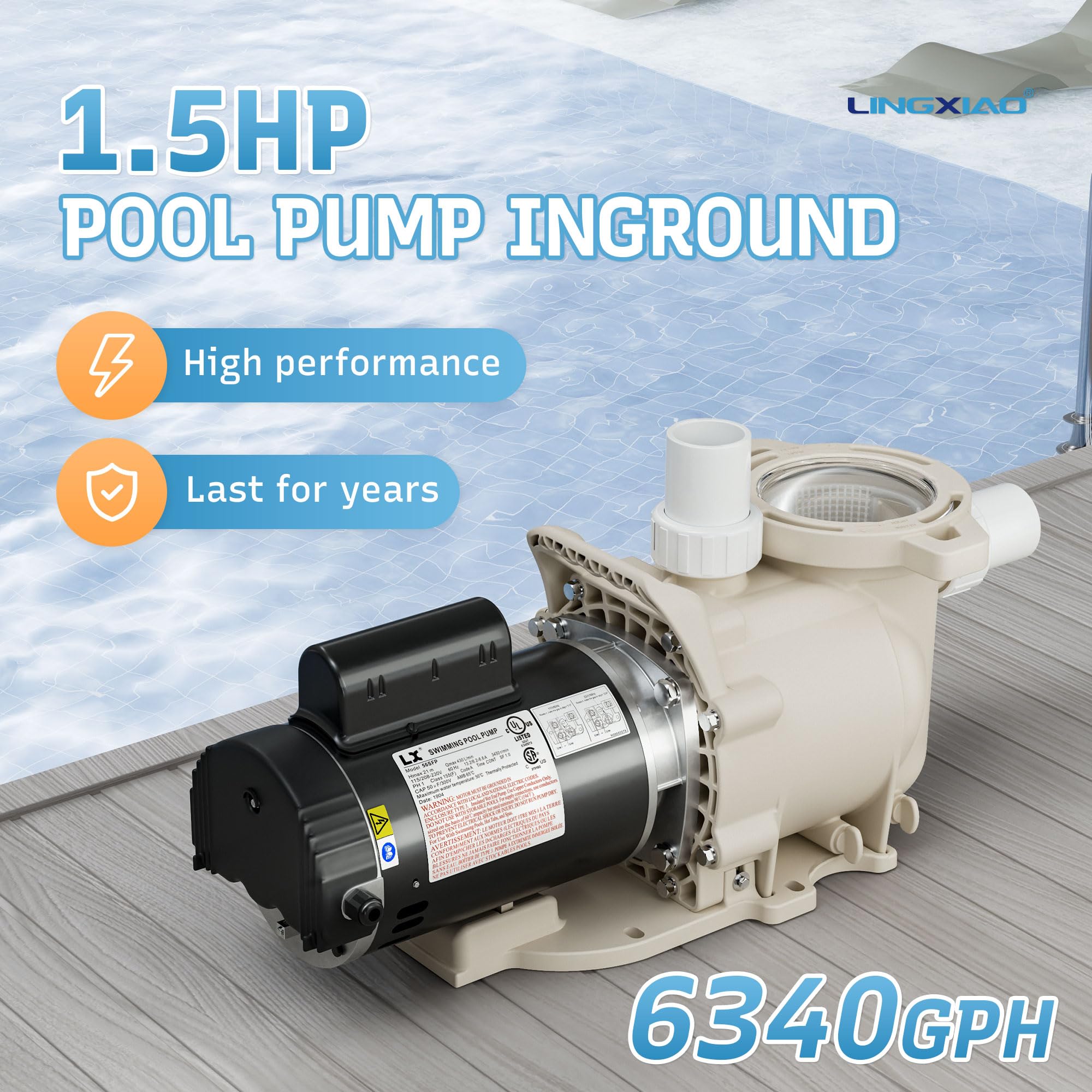 LINGXIAO wet end close-up highlighting durable components and improved flow