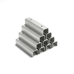 Link Solar end clamp with rubber seal protecting panel frames and reducing vibration