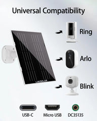LinkSolar side profile with 360° adjustable bracket for easy angling benefit