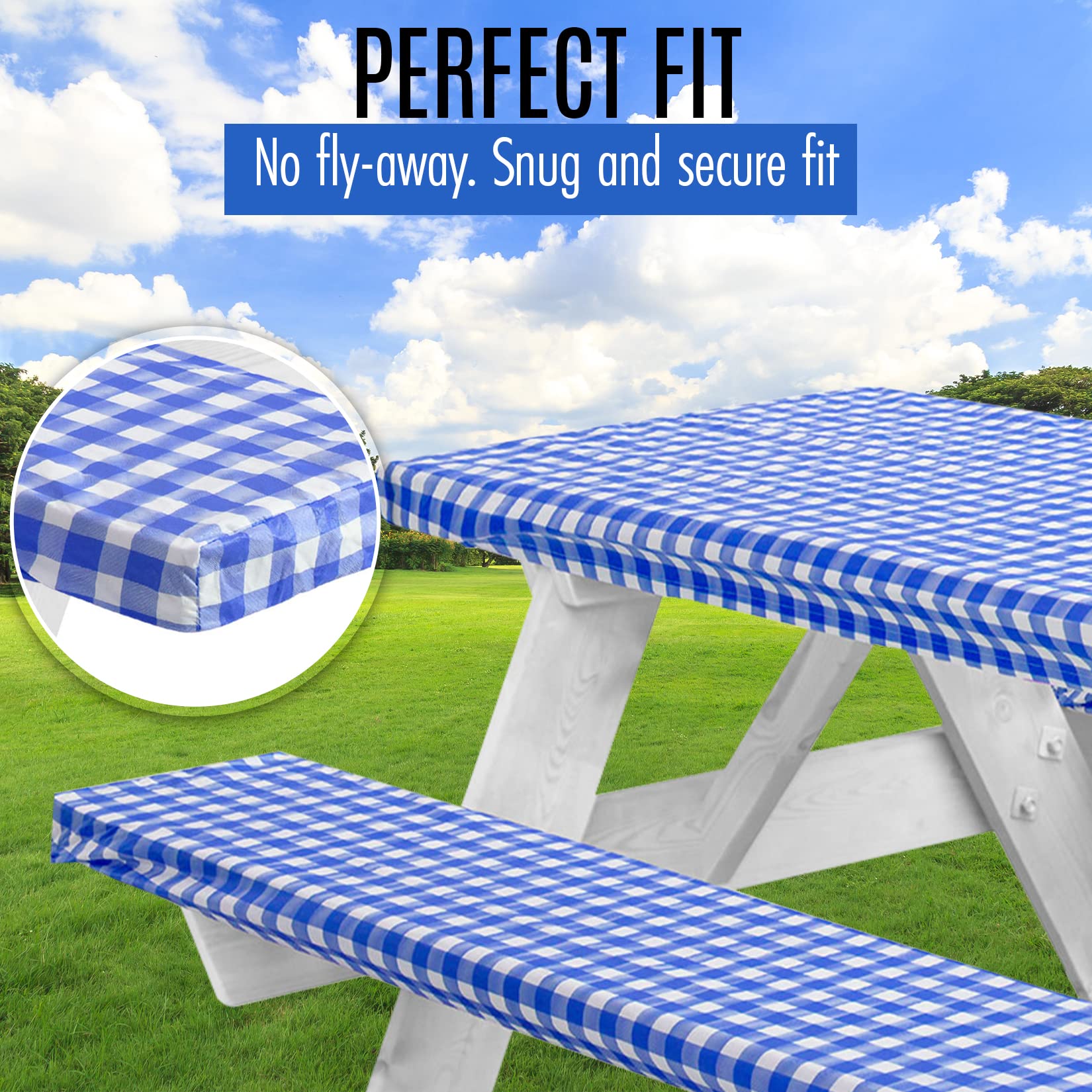 LINPRO table in use at a campsite demonstrating durable protection during meals