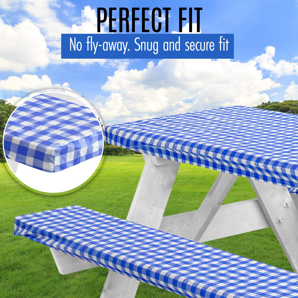 LINPRO table in use at a campsite demonstrating durable protection during meals