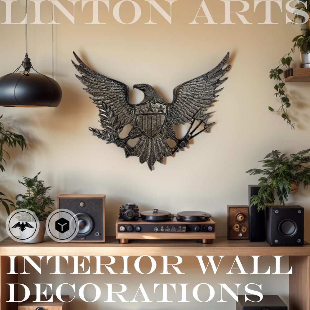 Linton Arts packaging with screws included showing easy installation and readiness