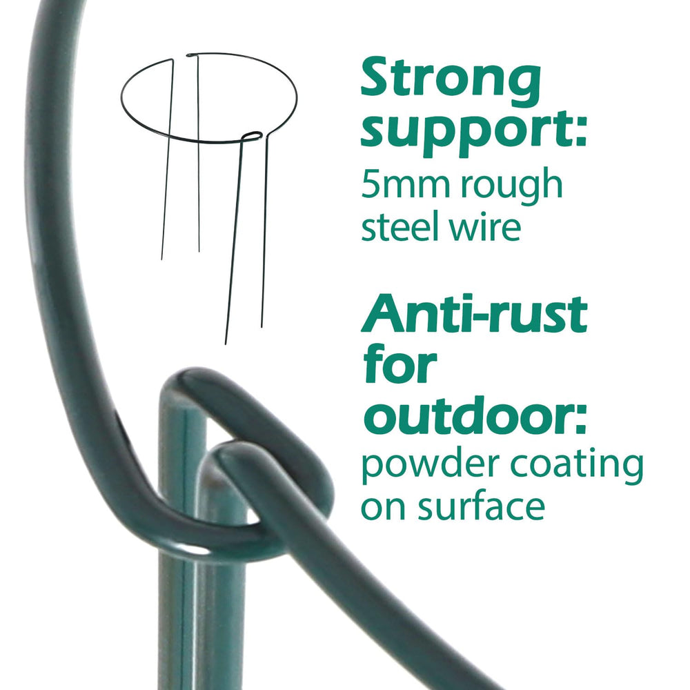 Linyona display of clips and twist ties for secure adjustable plant fastening