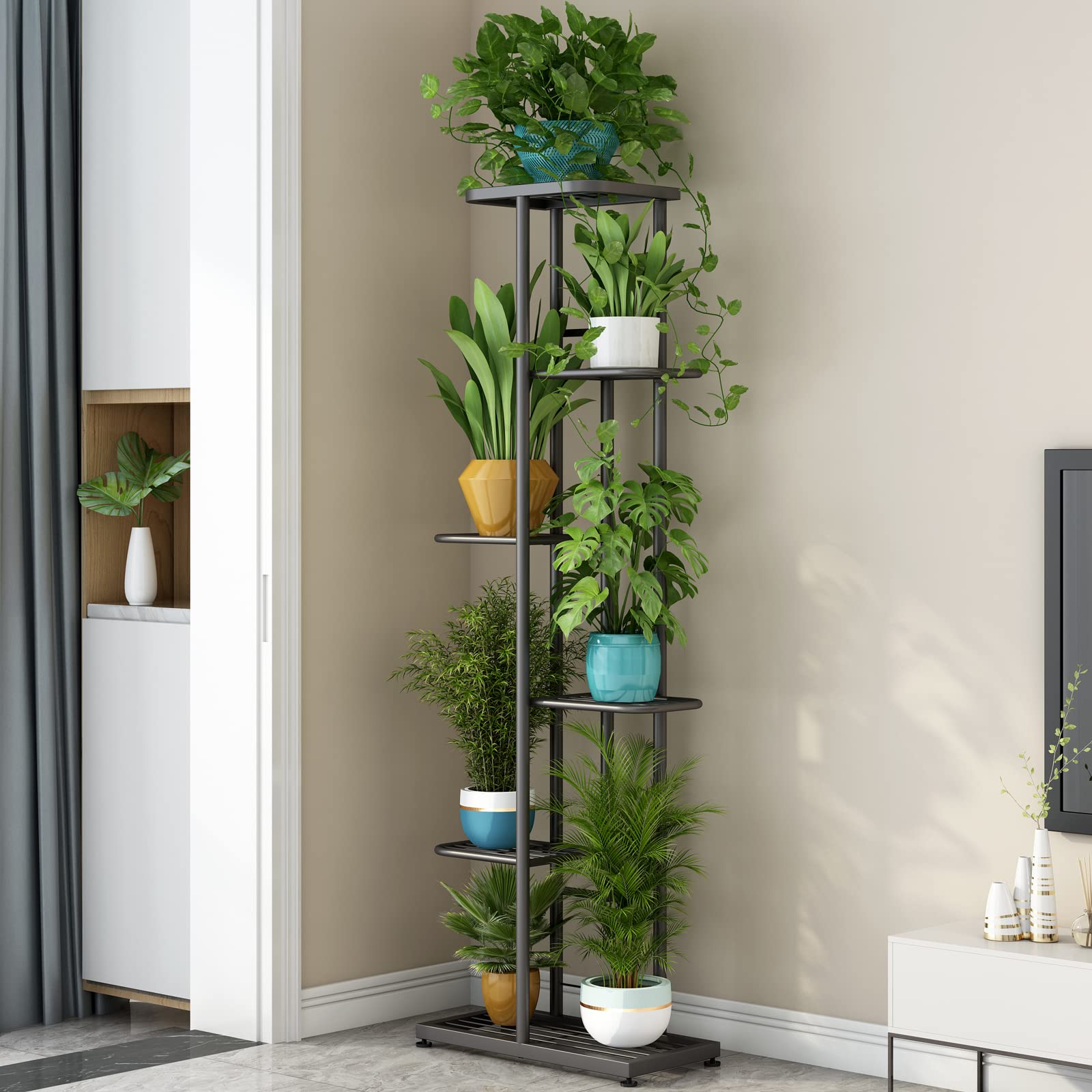 LINZINAR close-up of metal grid shelf showing smooth finish benefit easy cleaning