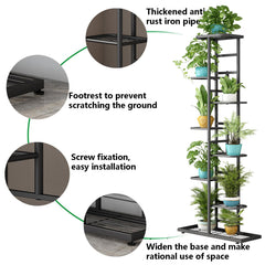 LINZINAR on balcony with potted plants illustrating outdoor display and style benefit