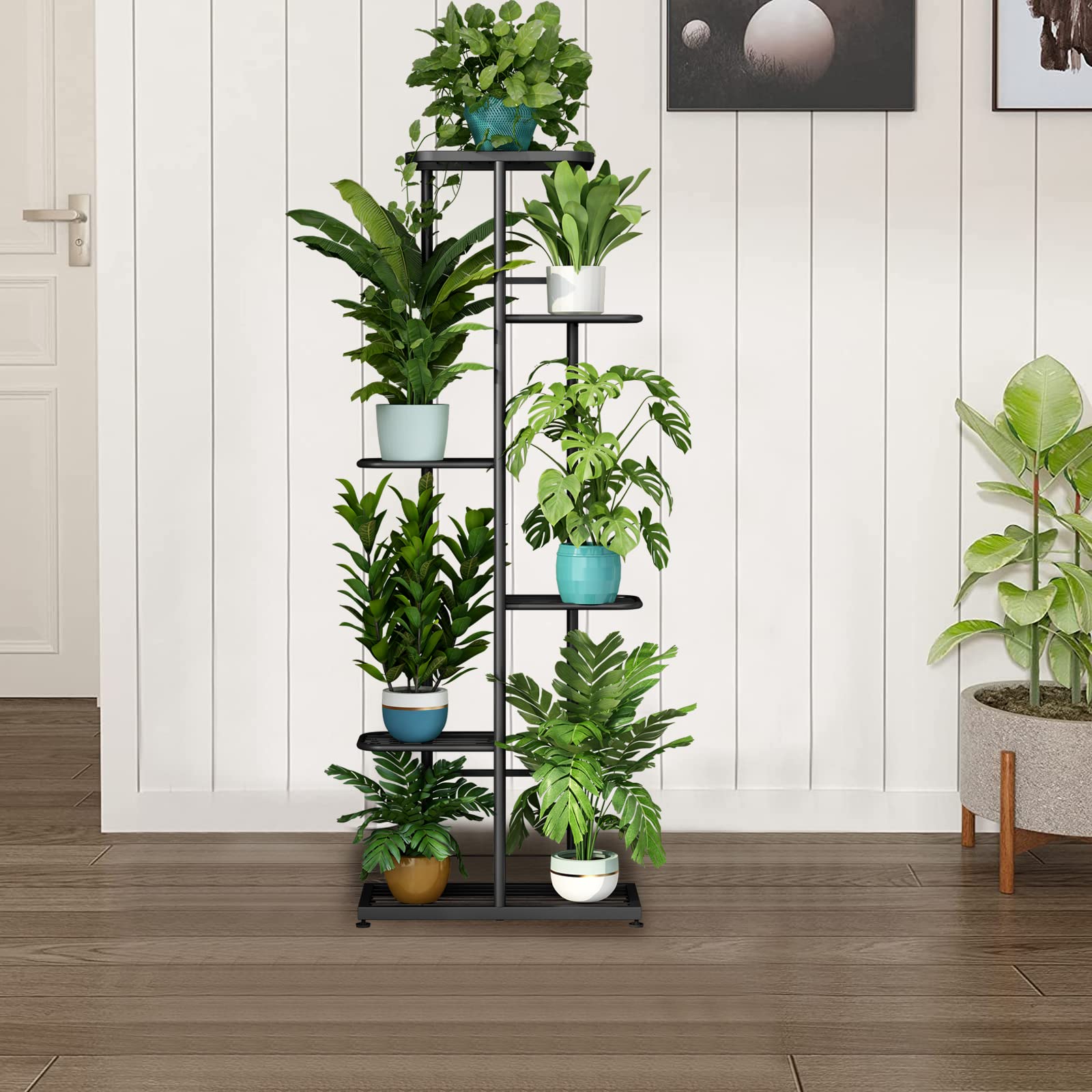 LINZINAR on a balcony with plants showing lifestyle setup benefit enhances outdoor decor