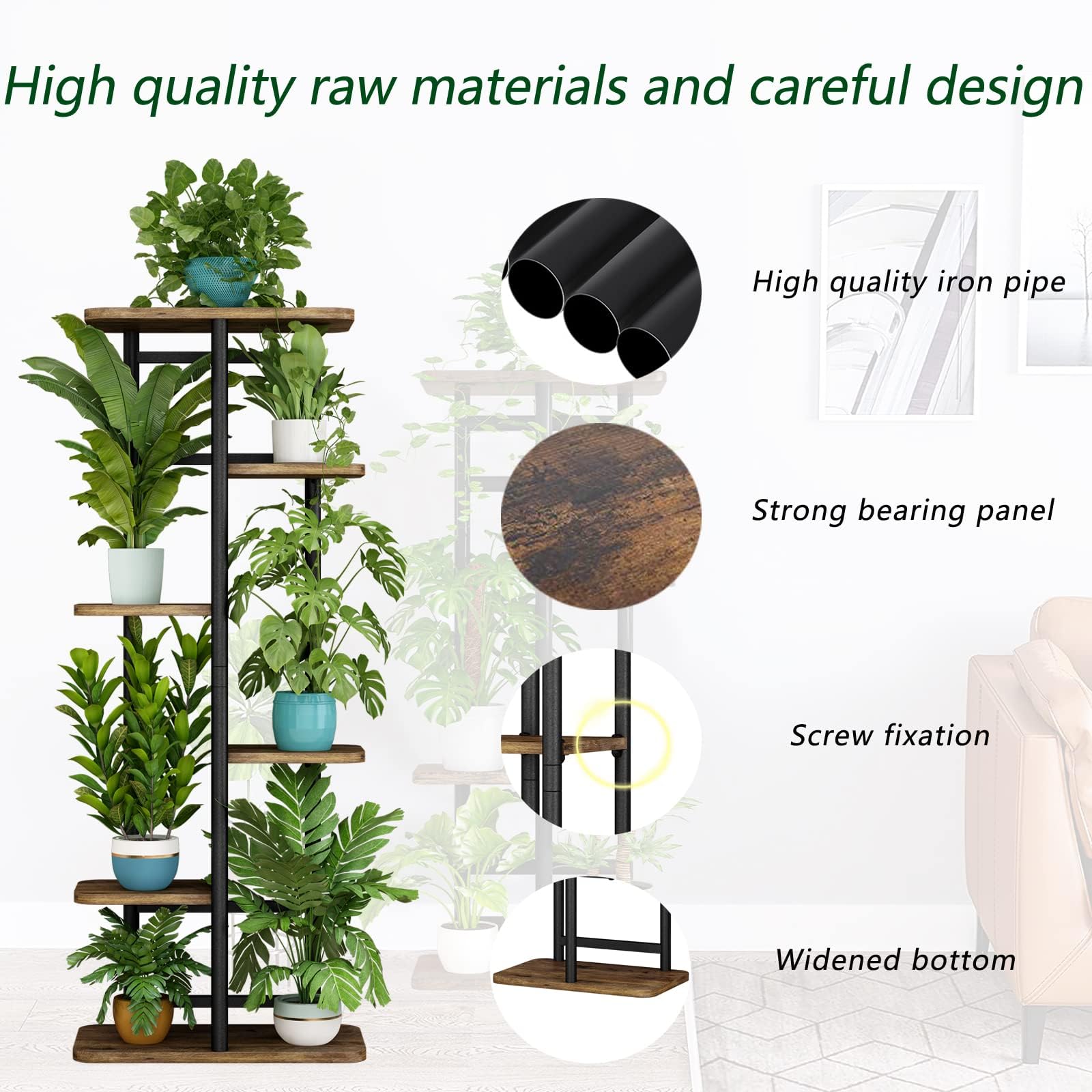 LINZINAR lifestyle corner scene brightening a living room with plants