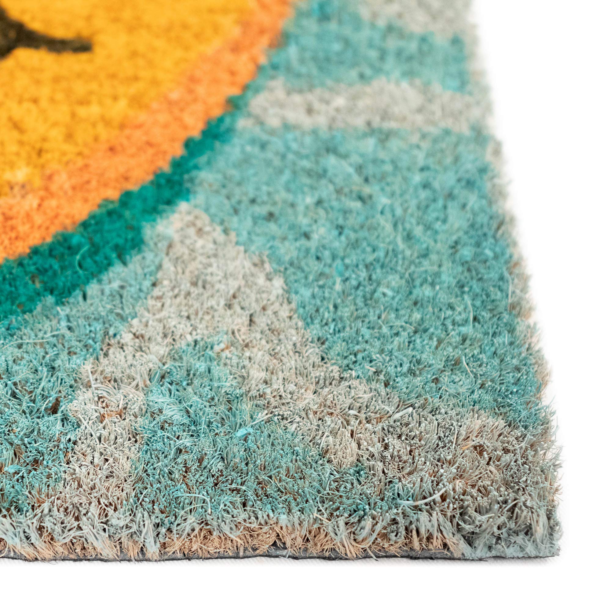 Liora Manne mat in use at a doorway, keeps floors cleaner and greets guests