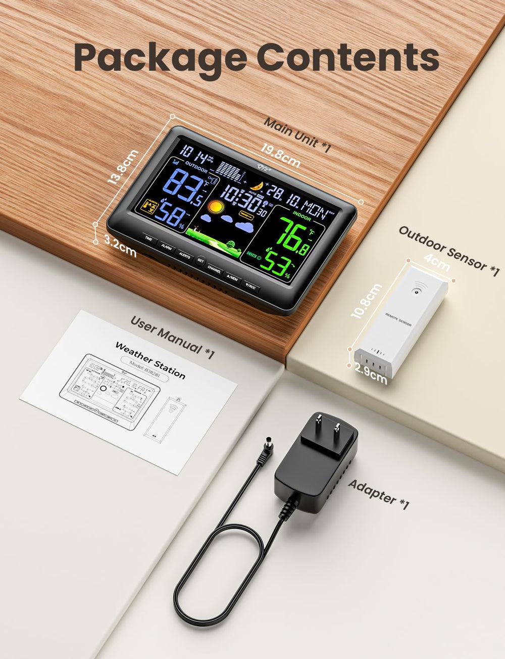 LIORQUE in a kitchen setting showing how it keeps family spaces informed