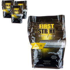 LIPHA TECH FirstStrike front packaging showing pouch design and quick bait placement benefit