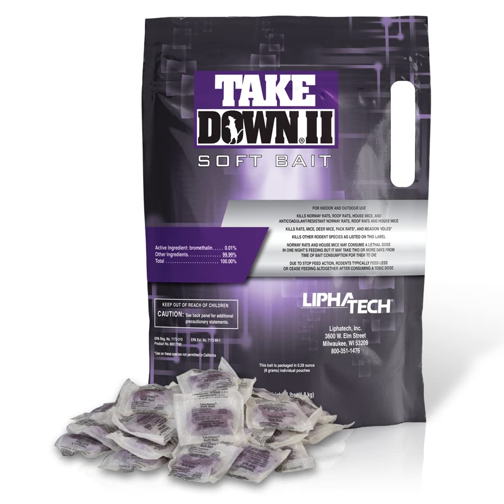 LIPHA TECH TakeDown II 4 lb bag front view showing product branding and professional packaging benefit