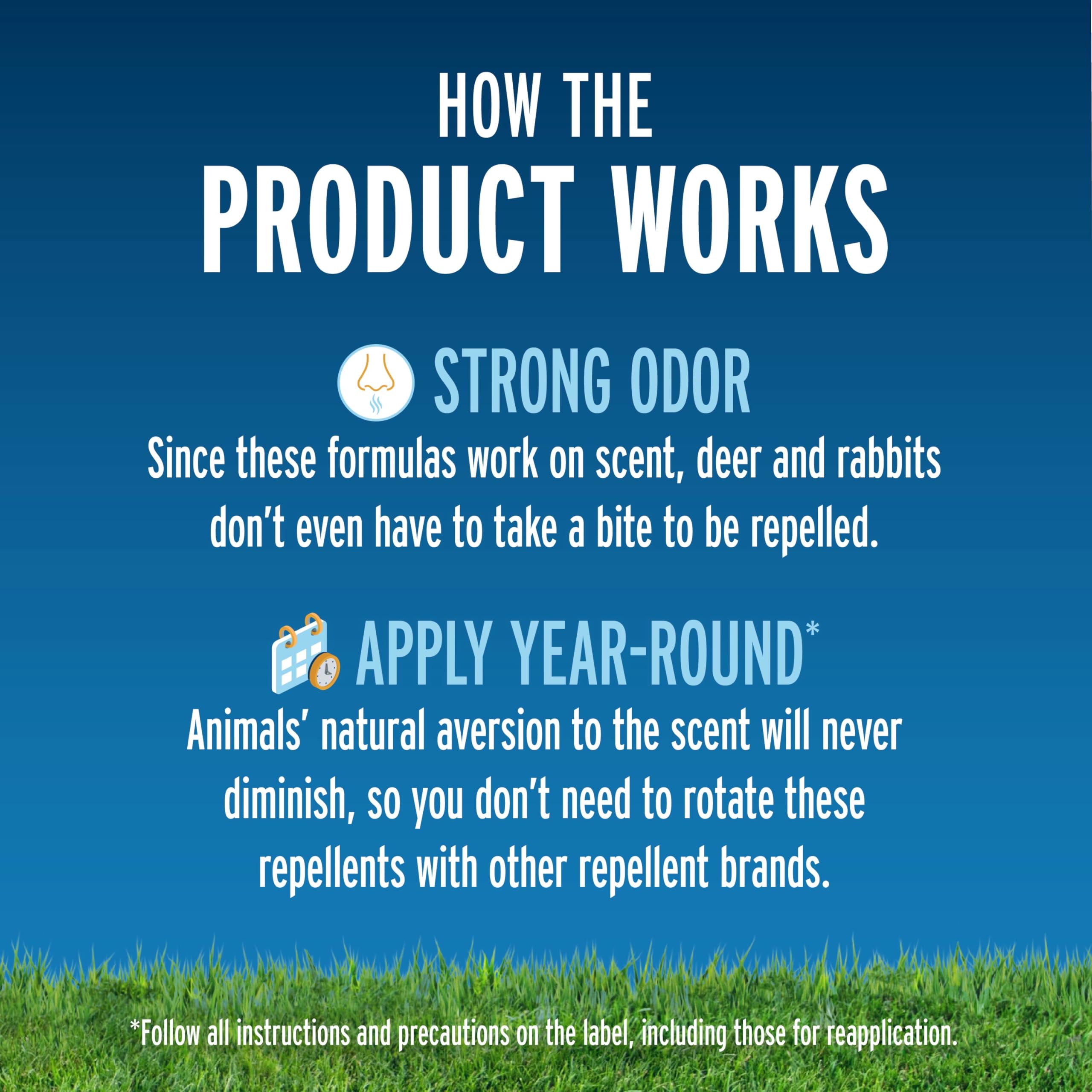 Liquid Fence product label with clear instructions and safe usage