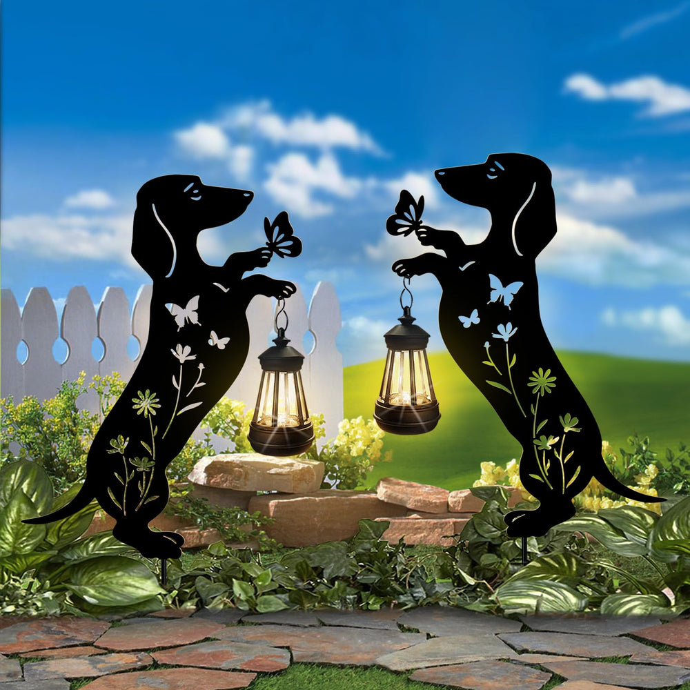 Liraniwind dachshund front view showing silhouette and decorative appeal