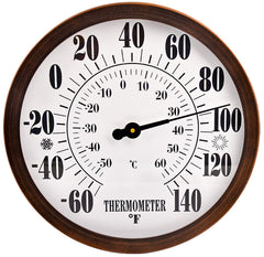 Lirches front view showing clear dial and large readable numbers for easy monitoring