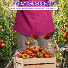 LISINUO apron pockets with tools organized for fast access