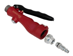 Lisle Radiator Genie Pro hose and two-piece plug detail, adaptable for air or garden hose