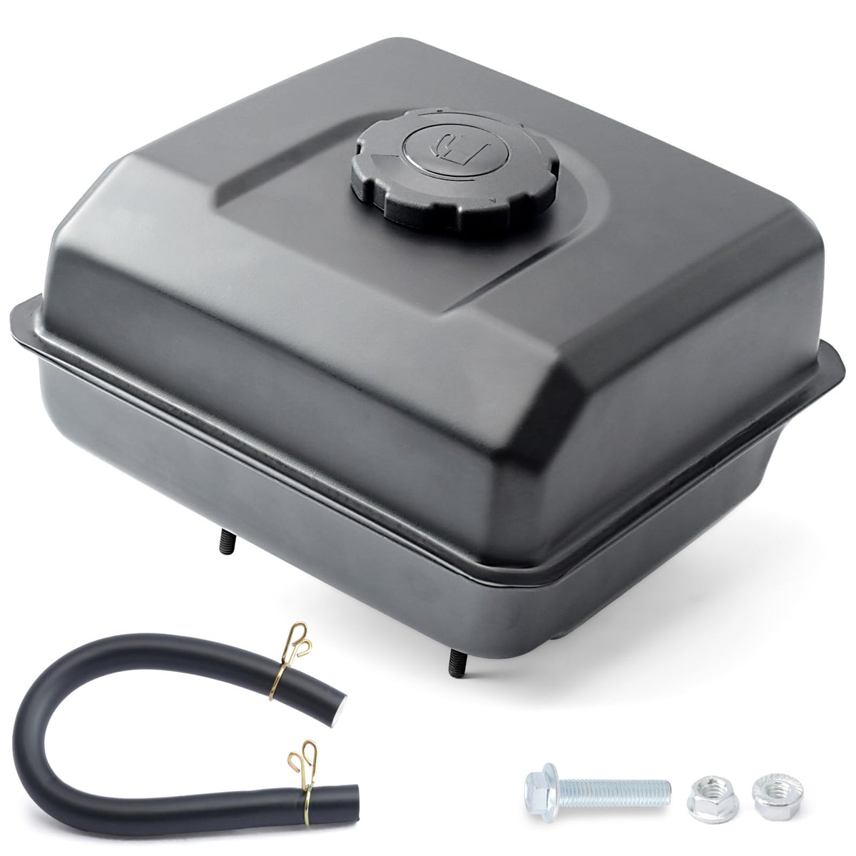 Lisnhlin front view of replacement tank showing shape and mounting for quick identification