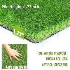 LITA close-up of 1.77 inch pile displaying realistic texture and softness