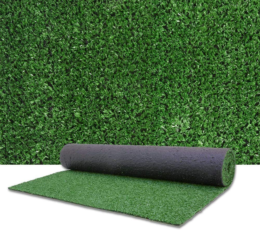 LITA front view of 4x6 turf rug showing neat lawn appearance and instant greenery
