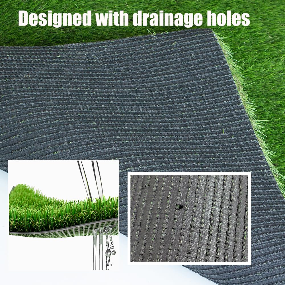 LITA turf installed on patio creating low-maintenance outdoor living space