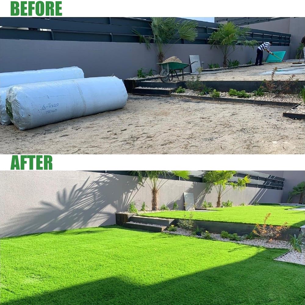 LITA pet on turf illustrating durable, easy-to-clean surface for animals