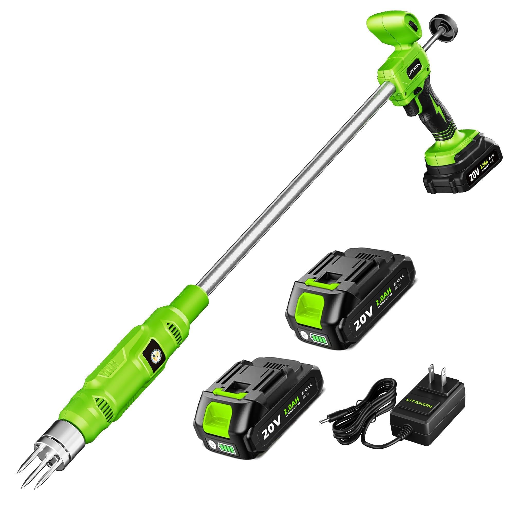 LITEKON front view with handle showing lightweight design and upright benefit