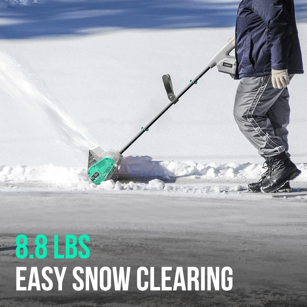 LiTHELi auxiliary handle detail showing adjustable grip for ergonomic control