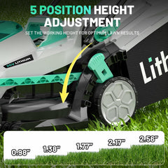 LiTHELi folded handle for compact storage and easy space-saving benefit