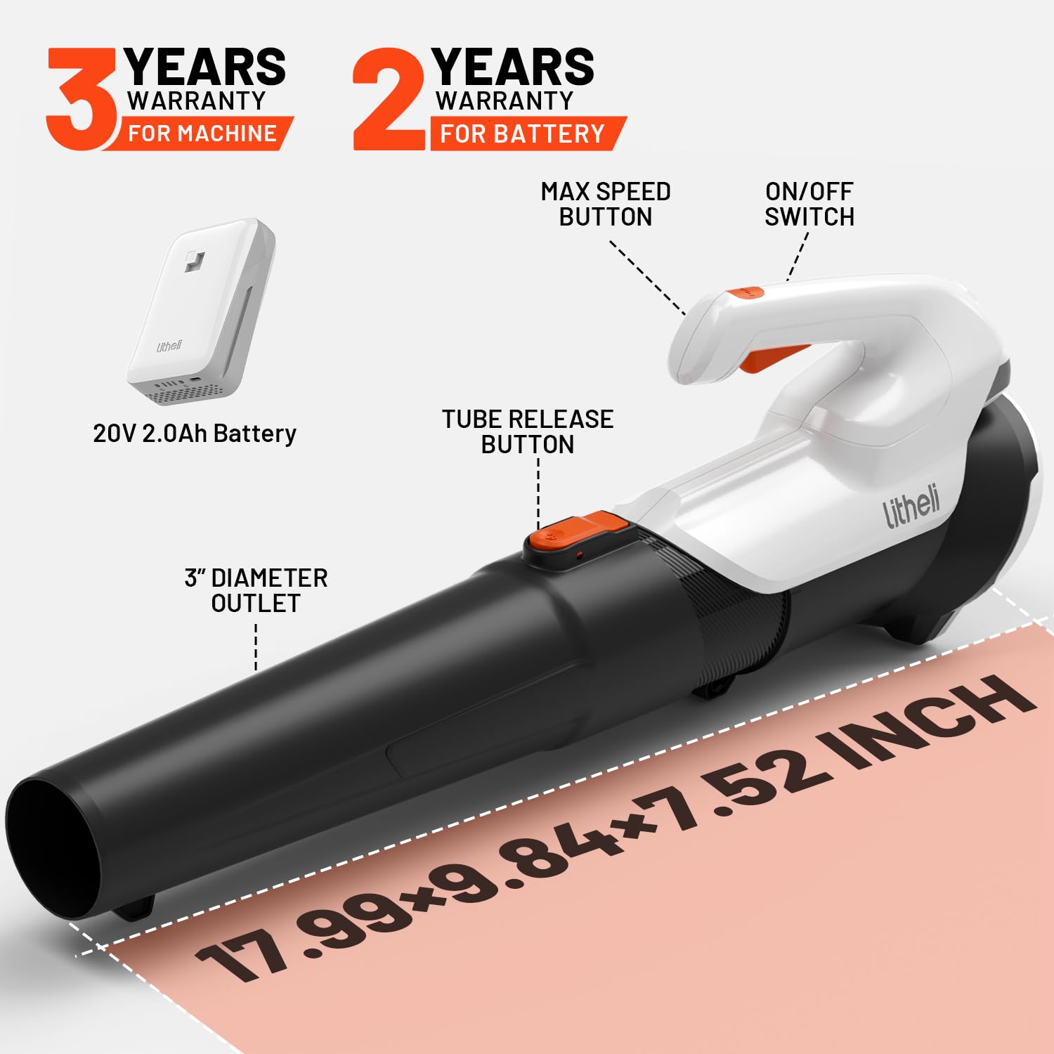 LiTHELi held in hand to show scale and easy portability benefit
