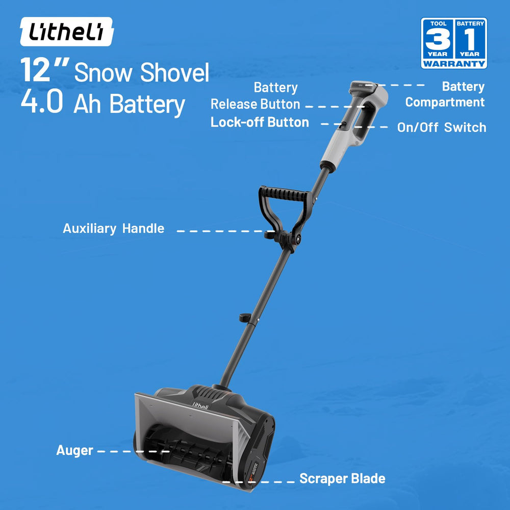 LiTHELi size comparison with person showing lightweight 9 lb design and portability