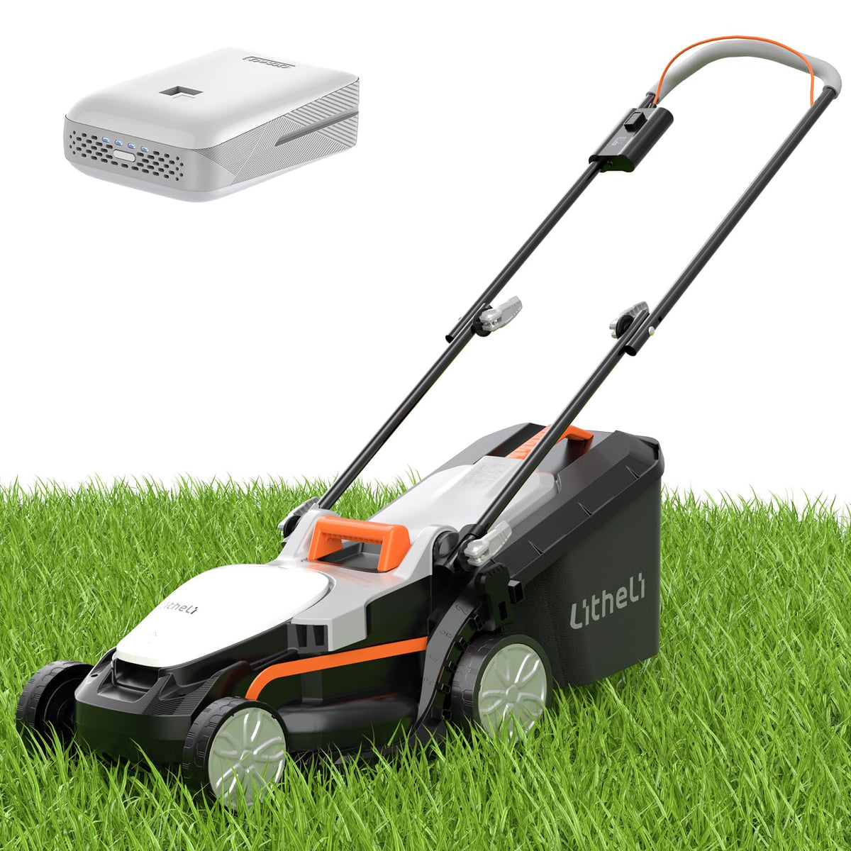 LiTHELi U20 front view showing compact deck and controls for easy handling