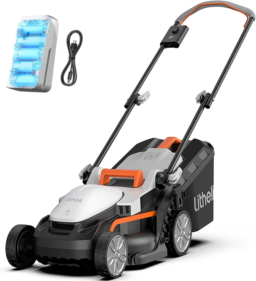 LiTHELi U20 front view showing compact 13-inch deck and portability benefit