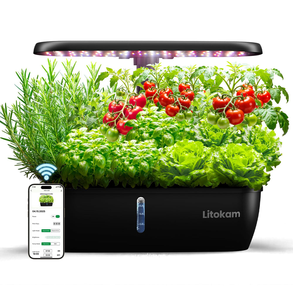 litokam front view assembled system showing compact multi-pod growth benefit
