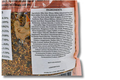 LITTLE FARMER PRODUCTS seeds and flax detail showing omega support for feathers
