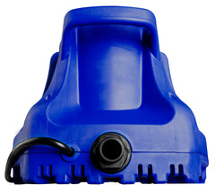 Little Giant LG-APCP1700 front view showing compact pump and benefit of easy placement