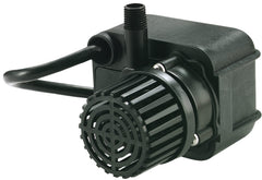 Little Giant PE-1F-PW front view showing compact pump benefiting tight installations