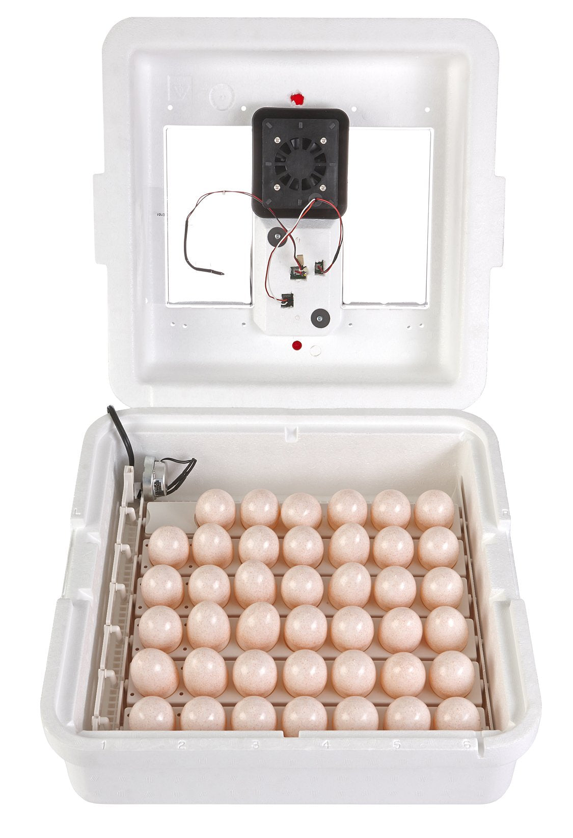 Little Giant water channels and reservoir for stable humidity control