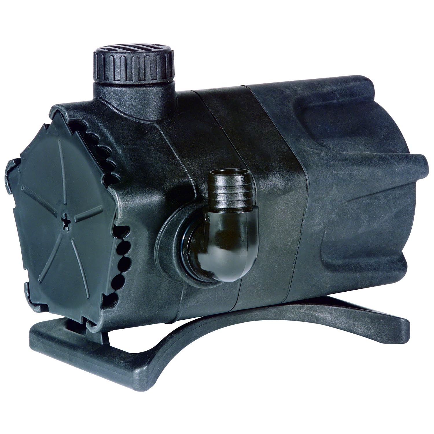 Little Giant front view of pump showing compact design and reliable flow