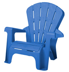 Little Tikes stacked chairs demonstrating compact storage and space-saving benefit